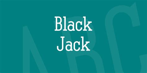 black jack font|Black Jack Font · 1001 Fonts.